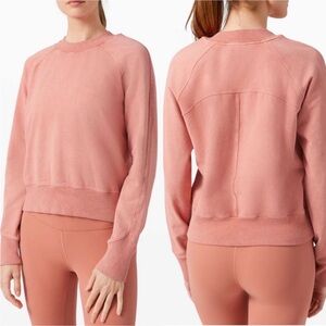Lululemon Ready to Roll Crew *Dye Acid Rubber Dye Rustic Coral SZ 4